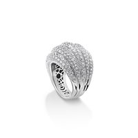 Ringe Damiani Dame Spicchi Di Luna in Weißgold Diamante 3.38 Ct 20076813 - 20076813